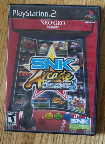 Snk arcade classics vol - arcade, 1