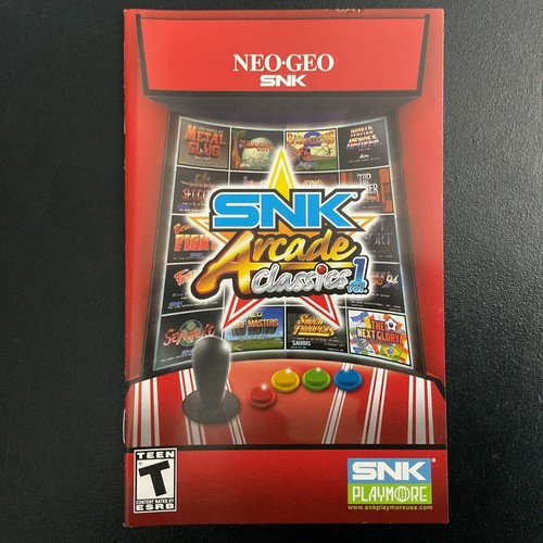 Snk arcade classics vol - arcade,
