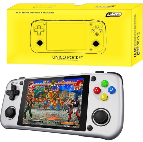 Retro unico pocket snk gray - retro,